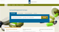 Desktop Screenshot of farmacotherapeutischkompas.nl