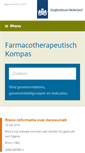 Mobile Screenshot of farmacotherapeutischkompas.nl